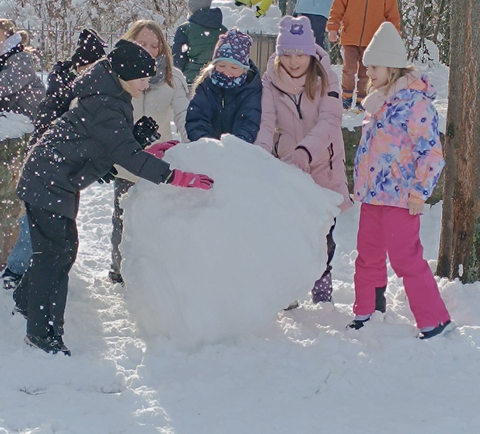 Schneepause