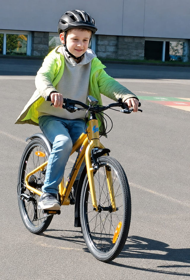 Fahrradspende durch die Verkehrswacht Schweinfurt