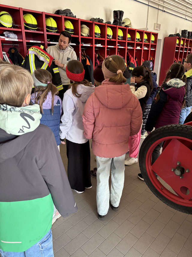 Besuch der Feuerwehr Gerolzhofen